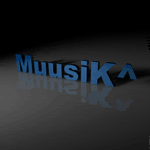Slick 3D rendered username logo with reflection