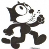Classic Felix the Cat cartoon avatar