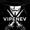 Anonymous mask avatar with 'VIPENEV' handle