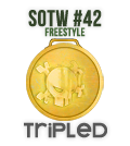 Gold SOTW #42 Freestyle award badge