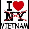 Anti-Vietnam meme parodying the I Love NY logo
