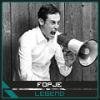 Retro GFX art piece with megaphone and grunge texture