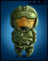Chibi Master Chief avatar, a Halo fan favorite