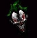 Creepy grinning Joker fanart avatar