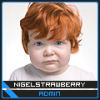 Redhead baby avatar with member handle