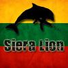 Dolphin GFX art on Rasta-striped background