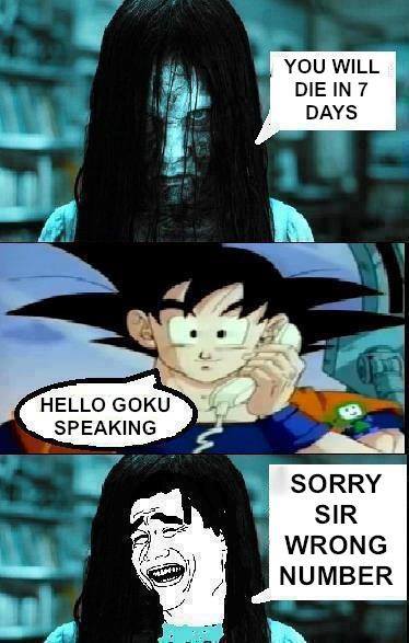 Sadako's death call gets the wrong number