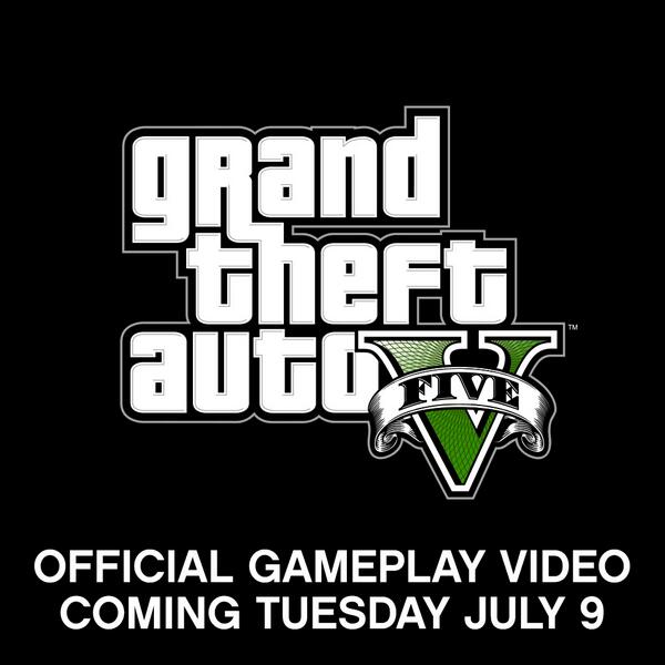 GTA V logo teasing official gameplay reveal