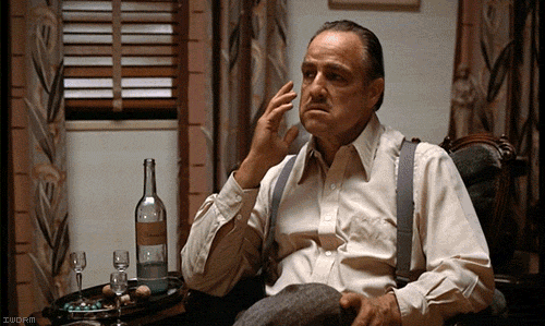 Godfather scene, classic movie still shared on forum