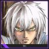 White-haired anime avatar with glowing eyes and tC tag