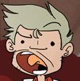 Goofy shocked cartoon face avatar from the forum days