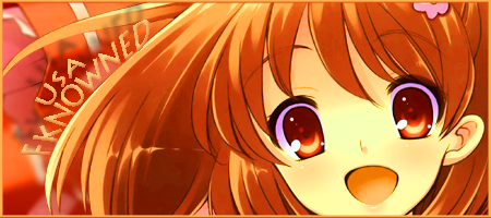 Anime girl GFX signature with fkn0wned crew tag