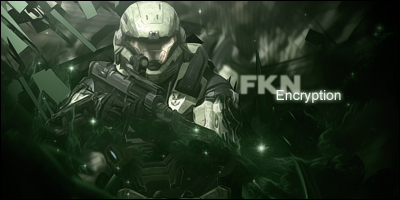 Halo Spartan GFX signature with FKN encryption tag