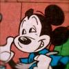 Retro Mickey Mouse cartoon avatar with a wink