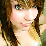 Classic early-2010s emo-style forum avatar close-up