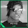Sunglasses guy avatar with neon green accents