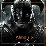 Warrior avatar with dual-tone helmet, forum handle below