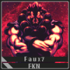 Muscular fighter GFX art signature piece