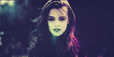 Moody signature-style portrait with dreamy color grading