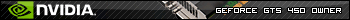 GeForce GTX 450 hardware badge signature