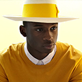 Guy in yellow hat, forum avatar photo