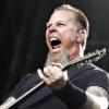 Metallica frontman shredding live on stage