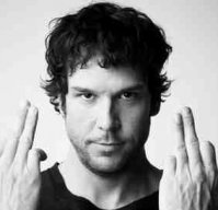 Guy giving double middle fingers, classic forum avatar vibe