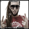 Cobra-themed GFX signature with hooded figure and lightning