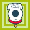 Brian Griffin dog avatar in green frame
